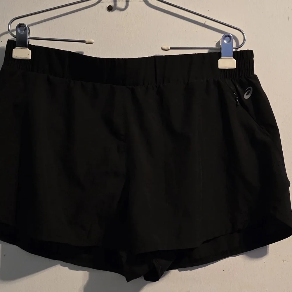 ASICS Women's Athletic Black Shorts